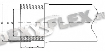 HOSES / Rubber hoses / Abrasion resistant hoses / Аssembled hose for beton pumps