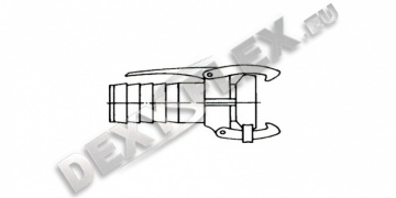 Fittings / CARDAN PERROT, BAUER, FERRARI - INDUSTRIAL FITTINGS / CARDAN PERROT fittings, sealings and caps / CARDAN PERROT Female Hose Coupling – KMS