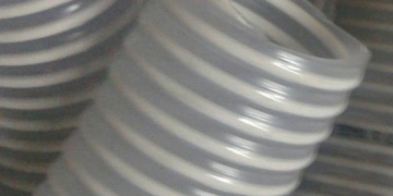 HOSES / PVC hoses / Irrigation, suction and delivery of fertilizers, insecticide, middle suction / Corrugated vacuum hose for SEEDER - URARTU ST (CLEAR)