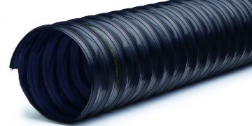 Furtunuri / Furtunuri din poliuretan (PUR) / Furtun pentru gaze de eșapament. Furtun pentru aer cald. Furtun pentru vapori și gaze chimice – FLEXADUX® P 2 SP-TPR +150°C