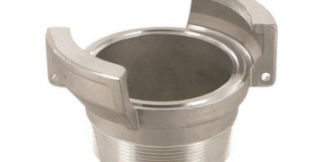 Fitinguri / GUILLEMIN Cuplaje / Capăt GUILLEMIN din aluminiu cu piuliță și filet exterior